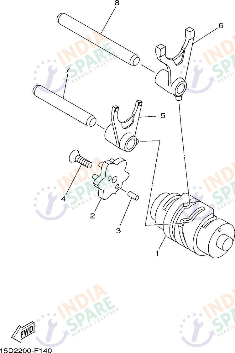 SHIFT CAM FORK